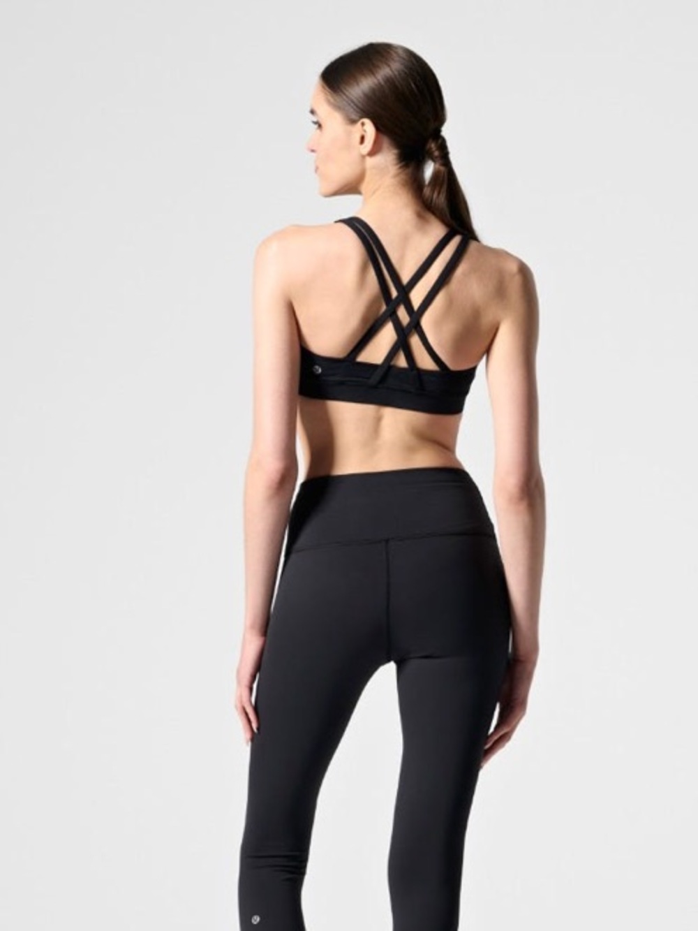 Brand new without tags  lululemon athletica Black Strappy Sports Bra